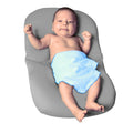 Baby Works Bathinette Comfy Cushion Baby Bath Support Grey Microbead Fill