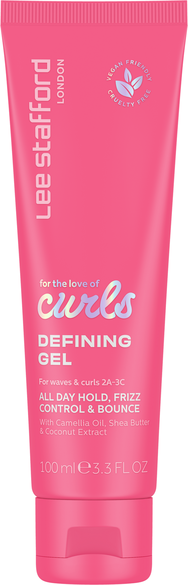 Lee Stafford For The Love Of Curls Defining Hair Gel Cream Wheat Bran Extract 100 ml