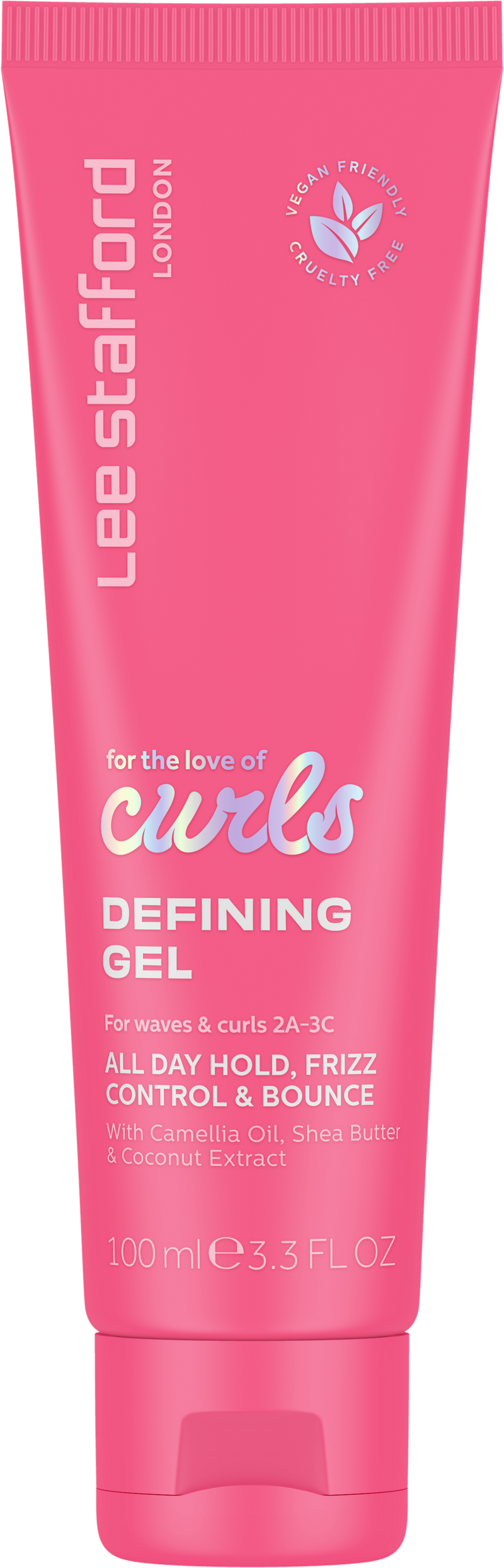 Lee Stafford For The Love Of Curls Defining Hair Gel Cream Wheat Bran Extract 100 ml
