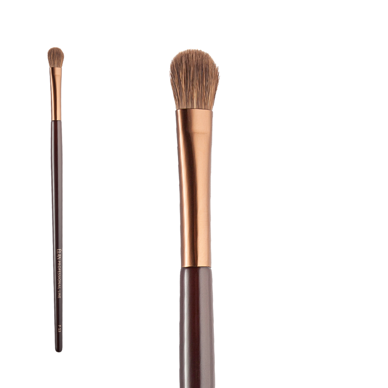 Elan Professional Face Makeup Brush #13 Synthetic Goatlon 13 mm Bristles