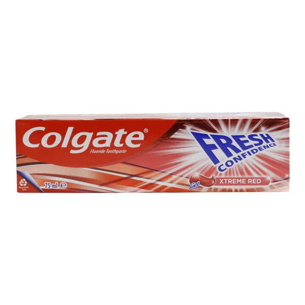 Colgate Confidence Fresh Red Strong Toothpaste Cavity Protection 75ml