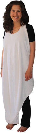 Babyworks Hands Free Hoodie Bamboo Towel White