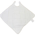 Babyworks Hands Free Hoodie Bamboo Towel White