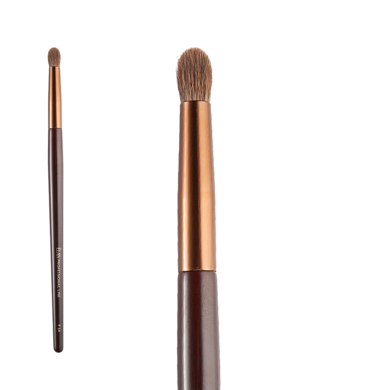 Elan Professional Make-Up Brush Face #14 Domed Synthetic Eyeshadow Blending Brush