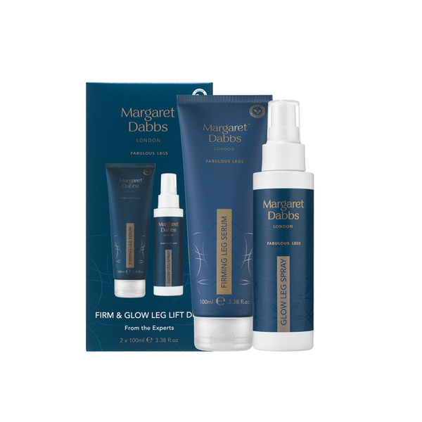 Margaret Dabbs London Firm & Glow Leg Lift Duo Body Care Set, 2 x 100ml