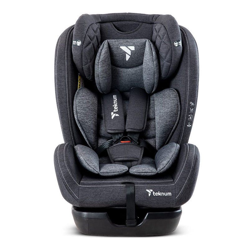 TEKNUM Evolve 2 Car Seat Convertible 5-Point Harness Dark Grey From Birth to 12 Years