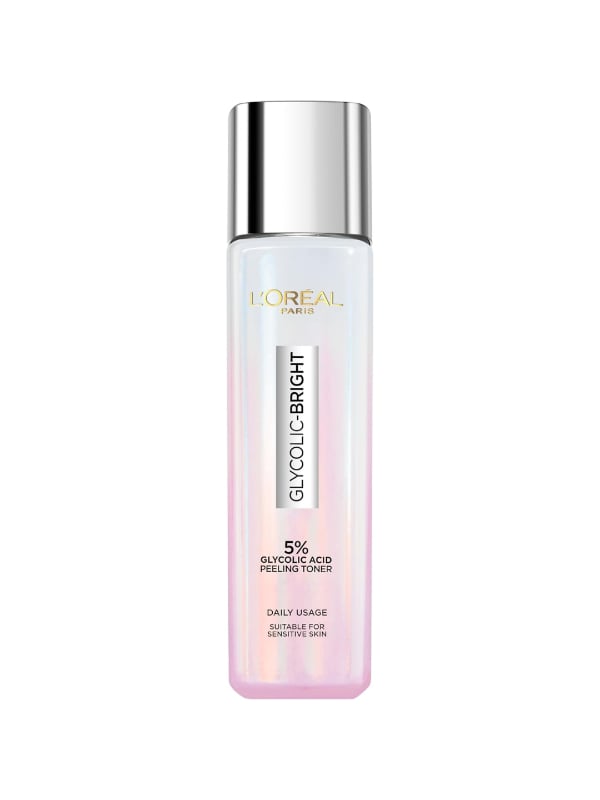 L'Oreal Paris Glycolic Acid Exfoliating Brightening Toner, 128ml