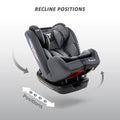 TEKNUM Evolve 2 Car Seat Grey, 5-Point Harness, 8-Position Headrest, Birth to 12 Years, 36 kg
