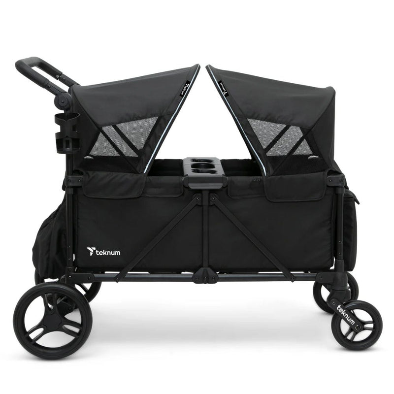 TEKNUM Fellow Baby Wagon Stroller with Snack Tray, Black
