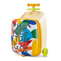 Teknum Ride-On Suitcase Convertible Travel Luggage for Kids