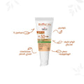 Bioxcin Premium Tinted Sunscreen SPF 50+ Oily Skin Green Tea Vitamin E 50 ml