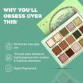 Moira Time To Shine Pressed Pigment Palette CLP003 15-Shade Eye Shadow Palette