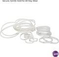 Goody Ouchless Multi Clear Ponyband Elastics