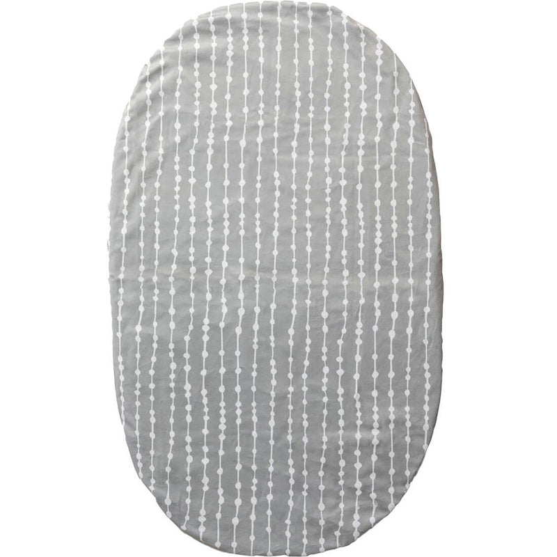 4moms MamaRoo Sleep Bassinet Waterproof Mattress Pad Sheet Grey, Machine Washable