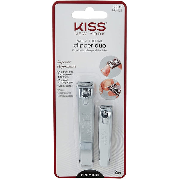 KISS Professional Nail & Toenail Clipper Stainless Steel Flexible Handle