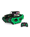 Monster Jam Grave Digger Trax Remote Control Vehicle, Land and Water, 1 Pc