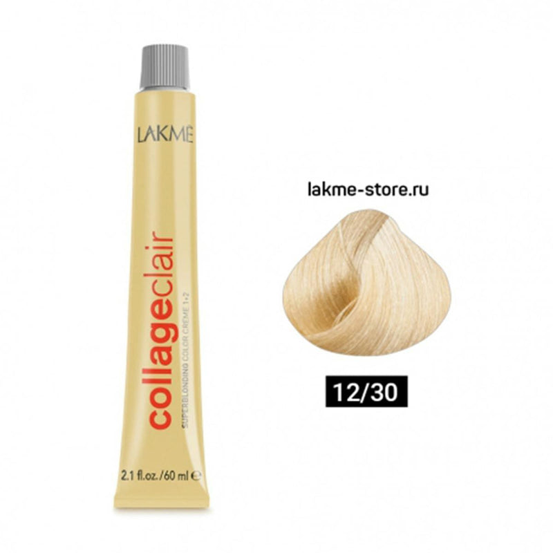 Lakme Collage Clair Superblonding Cream Hair Color Low-Ammonia Blonde 2+1 Kit