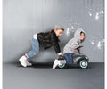 Simba Big Bobby-Car Neo Ride-On Toy Anthracite, Soft Tires, Turquoise and Pink Accessories