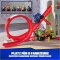 PAW Patrol Rescue Wheels Super Loop Tower HQ Playset with Chase Figure and Police Cruiser