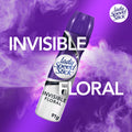 Lady Speed Stick Invisible Floral Antiperspirant Deodorant Spray, Alcohol-Free, 150 ml