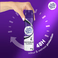 Lady Speed Stick Invisible Floral Antiperspirant Deodorant Spray, Alcohol-Free, 150 ml