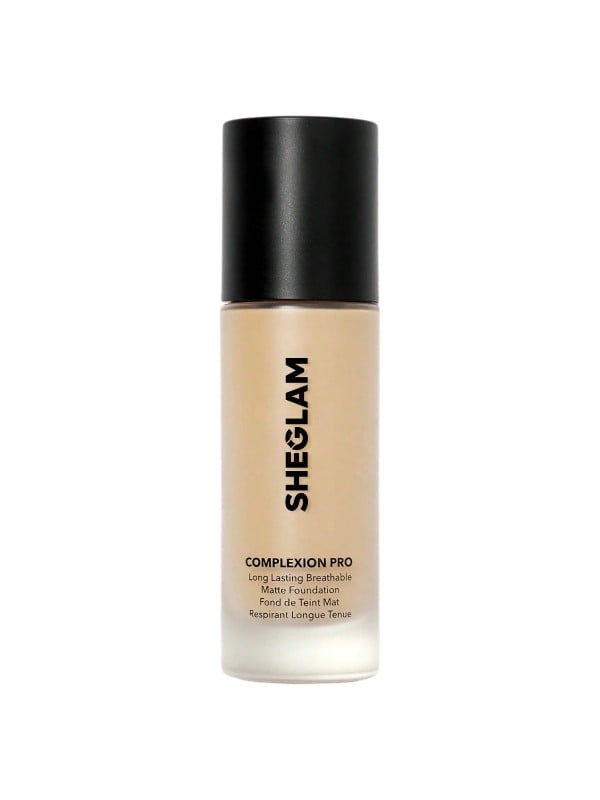 Sheglam Complexion Pro Foundation Long-Wear Matte Finish, High Coverage, Shell