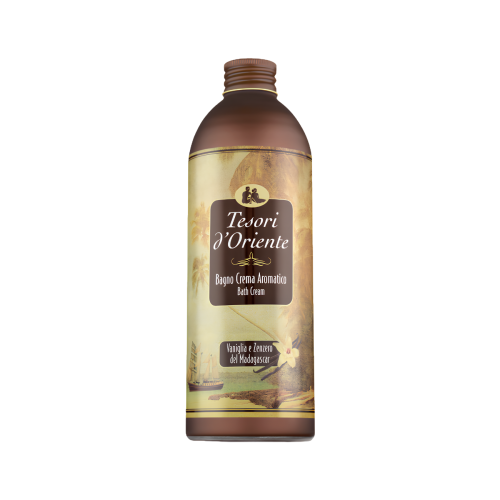 Tesori Dorente Vanilla & Ginger Shower Gel, Warm Fragrance, 500ml