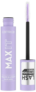 Catrice Max It Volume & Length Mascara Elastomer Brush Black 010