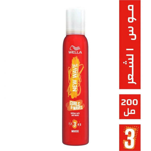 Wella New Wave Twirl It Curl Mousse Conditioning Curl Enhancer