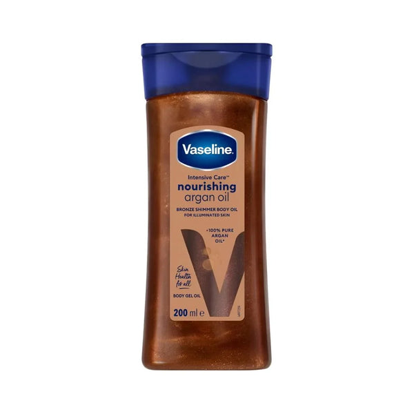 Vaseline Intensive Care Nourishing Argan Oil Bronze Shimmer Body Oil 200 ml