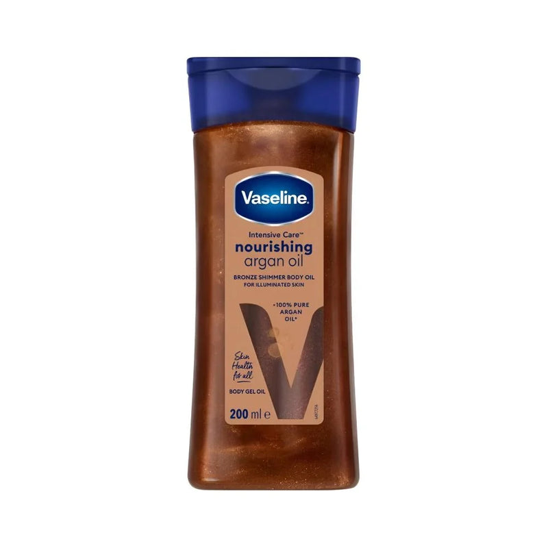 Vaseline Intensive Care Nourishing Argan Oil Bronze Shimmer Body Oil 200 ml
