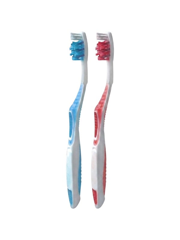 Foramen Expert 3 Toothbrushes Medium Bristles 2 Pieces Assorted Colors