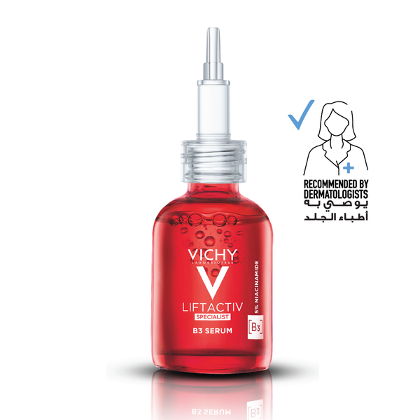 Vichy Liftactiv B3 Dark Spot Serum, Lightweight Niacinamide & Glycolic Acid Formula, 30 ml