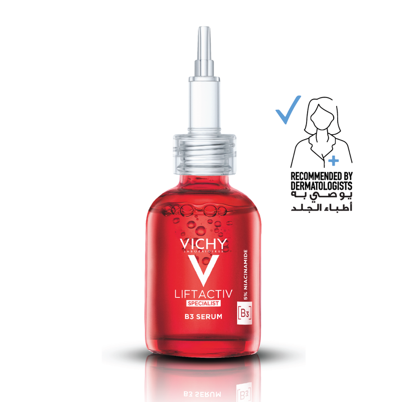 Vichy Liftactiv B3 Dark Spot Serum, Lightweight Niacinamide & Glycolic Acid Formula, 30 ml