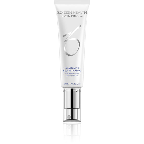 ZO Skin Health 10% Vitamin C Self-Activating Serum with Vitamin E and CoQ10, 50 mL