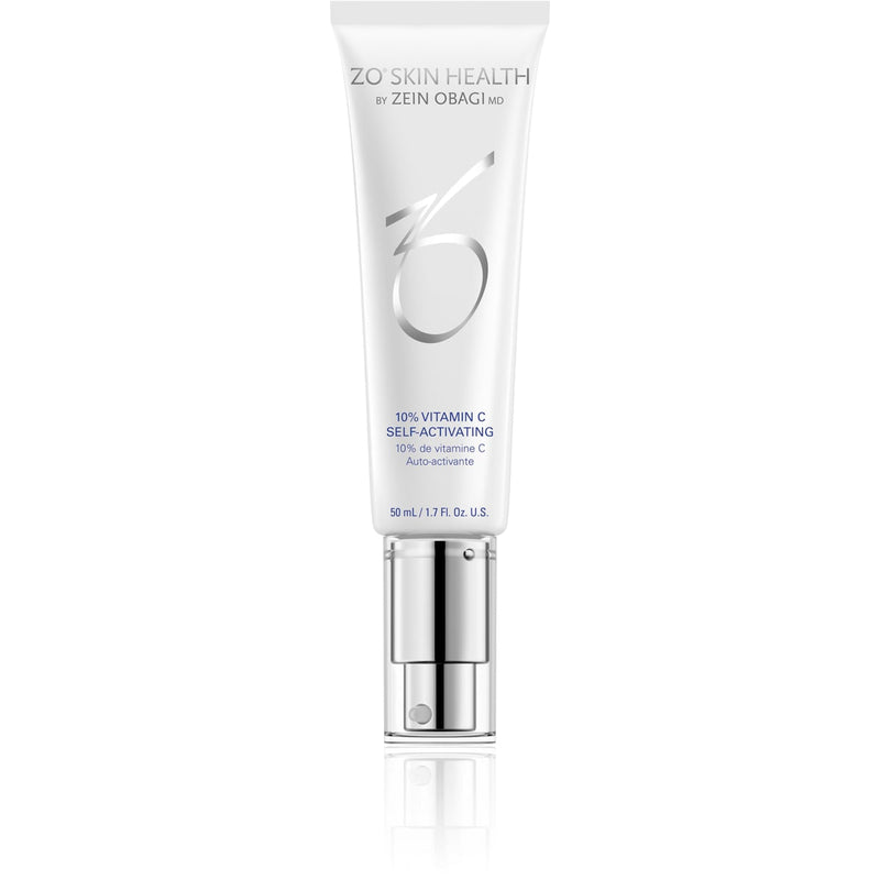 ZO Skin Health 10% Vitamin C Self-Activating Serum with Vitamin E and CoQ10, 50 mL