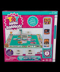Classic Games Mini Brands Mini Market Dash Board Game with 4 Collectible Minis, 2-4 Players, Ages 6+