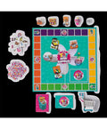 Classic Games Mini Brands Mini Market Dash Board Game with 4 Collectible Minis, 2-4 Players, Ages 6+