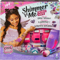 Cool Maker Shimmer Me Body Art Studio Temporary Glitter Tattoo Kit, 4 Foils, 2 Glitter Colors, 180 Designs