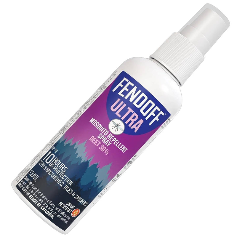Fendoff Ultra DEET 30% Outdoor Insect Protection Spray 250ml