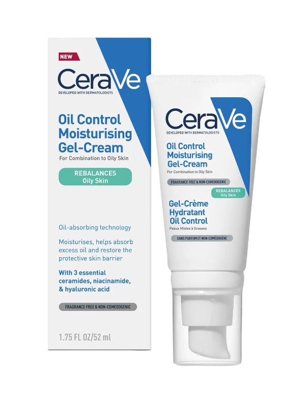 CeraVe Oil Control Moisturizing Gel Cream Hyaluronic Acid Ceramides 52ml