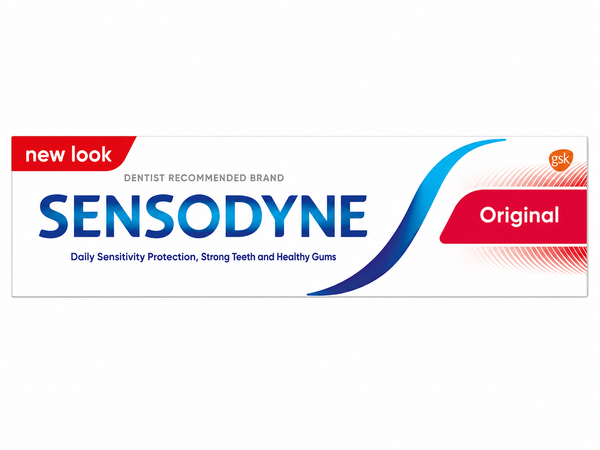 Sensodyne Original Toothpaste for Sensitive Teeth, Daily Freshness