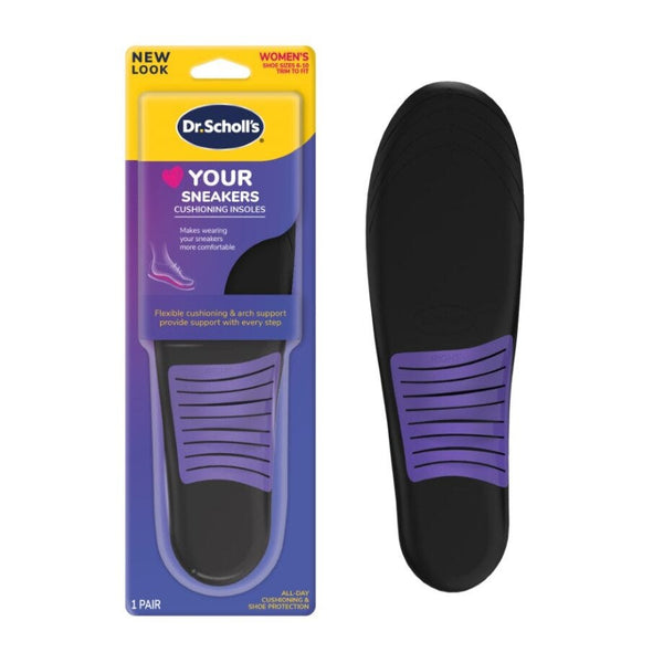Dr. Scholl's Love Your Sneakers Full-Length Insoles Cushion Flex Arch Support Women's Casual Sneakers