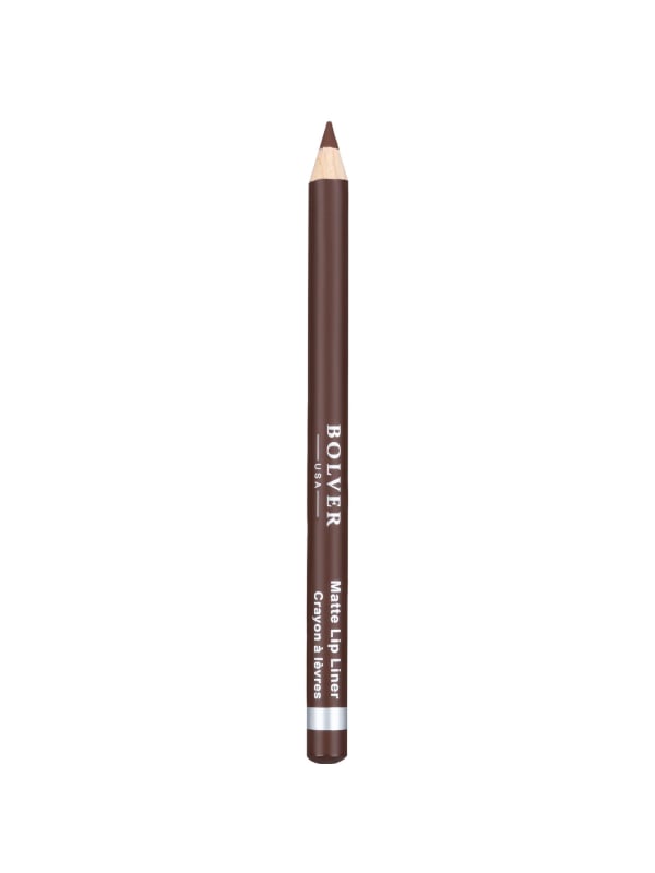 Bolver Matte Lip Liner Pencil L16 Rich Color Smooth Glide
