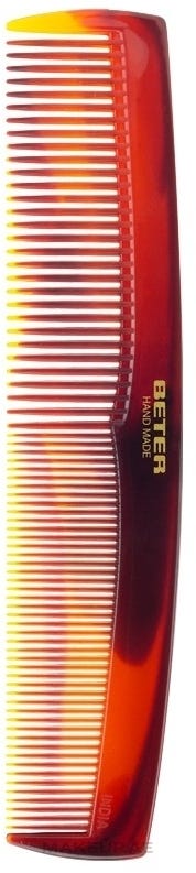Beter Pocket Styler Hair Comb Rounded-Tip Teeth Brown 18.5 cm