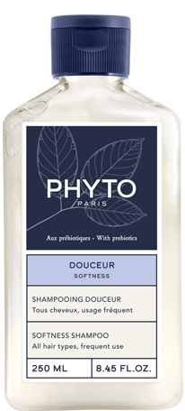 Phyto Paris Softness Shampoo Liquid Prebiotic Complex All Hair Types 250ml