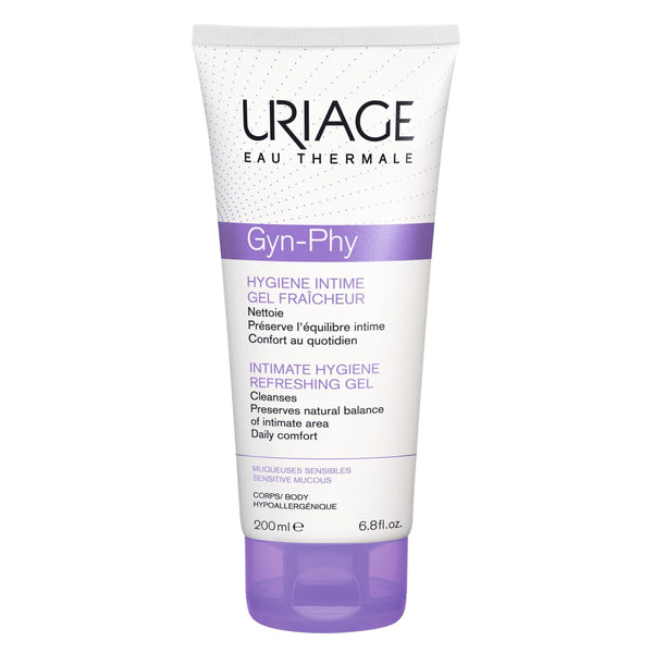 Uriage Gyn-Phy Intimate Cleanser Soap-Free Physiological pH Aloe Vera Chamomile 200ml