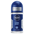 NIVEA MEN Cool Kick Deodorant Roll-On Cool-Care Formula Fresh Scent 50ml