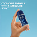 NIVEA MEN Cool Kick Deodorant Roll-On Cool-Care Formula Fresh Scent 50ml