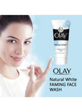 Olay Natural White Face Wash Liquid Cleanser Brightening Care 100 ml